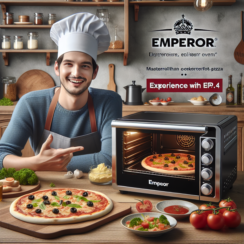 Empero EMP.4 Elektrikli Pizza Fırını ile Mükemmel Pizzalar Yaratın