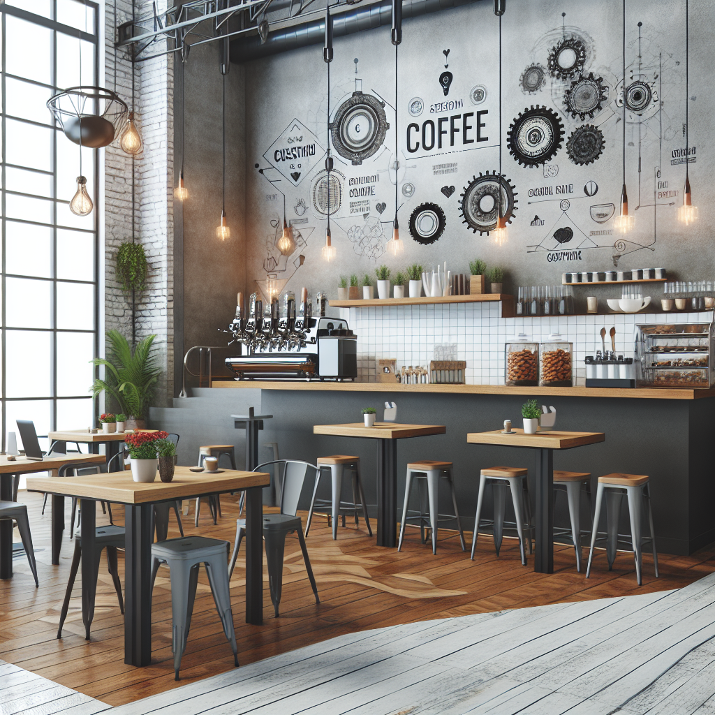Endüstriyel Cafe Malzemeleri ile Başarılı Bir Kafe Tasarımı