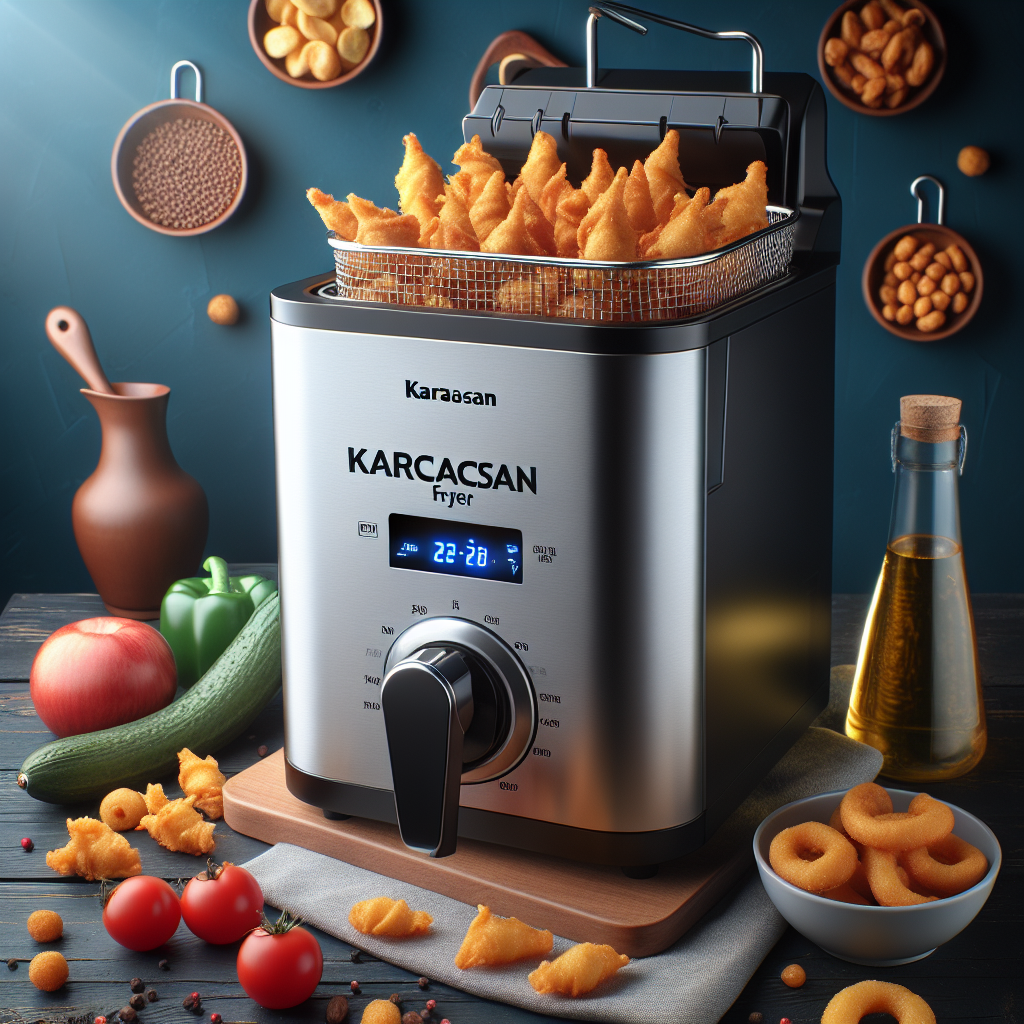 Karacasan Snack Fritöz ile Lezzetli Atıştırmalıklar Hazırlayın