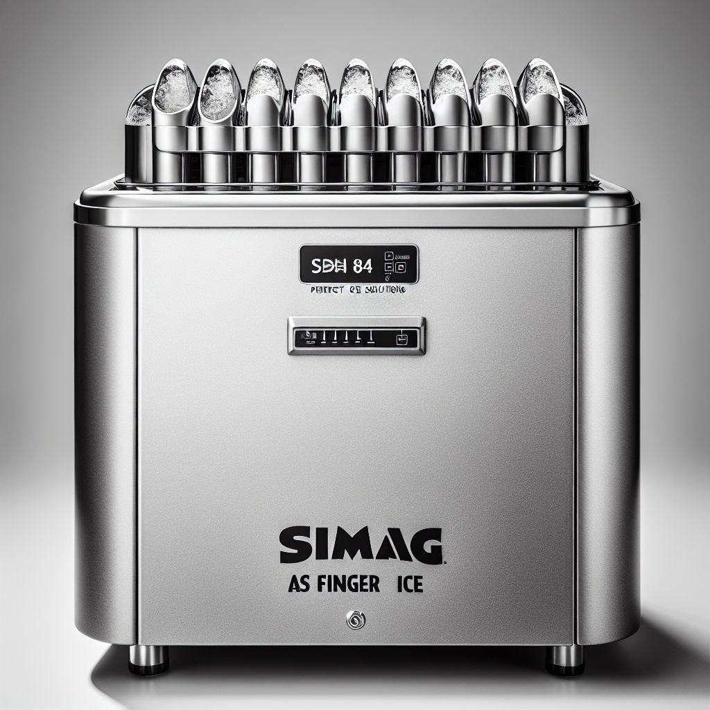Simag SDH 84 AS Hazneli Parmak Buz Makinesi: Serinletici Çözümünüz