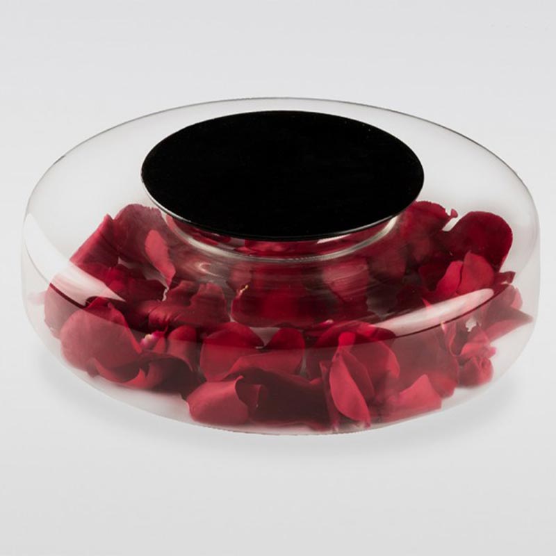 100% Chef Advance Obsidiyen Cam Sunum Tabağı, 17 cm, 3 Adet — 100% Chef — Görsel 2
