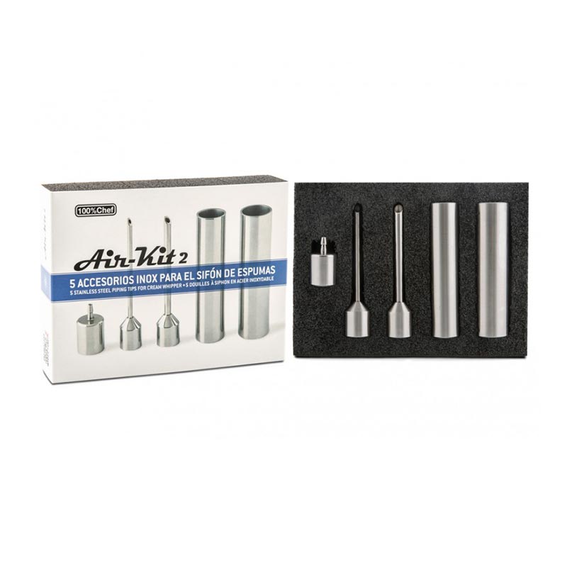 100% Chef Air Kit 2 Krema Sifonu Aksesuarı — 100% Chef — Görsel 4