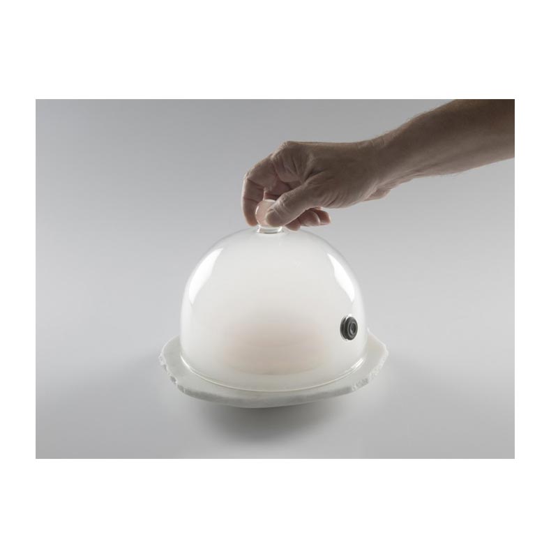 100% Chef Aladin Cover Valfli Cam Fanus, 18 cm — 100% Chef — Görsel 2