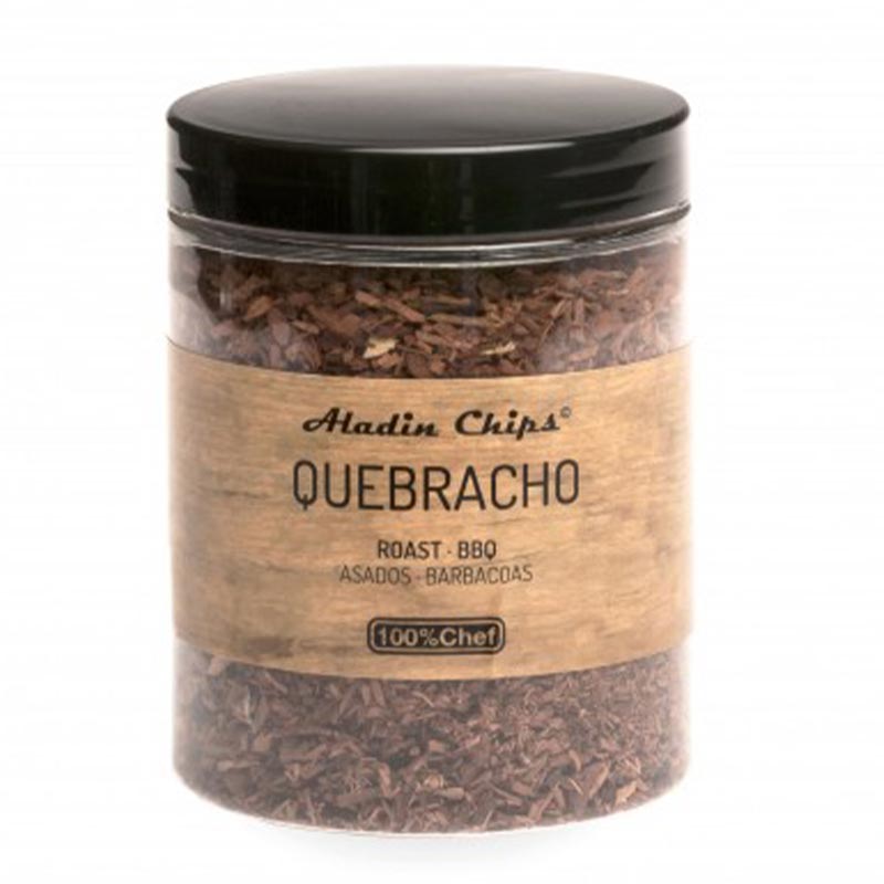 100% Chef Aladin Tütsüleme Talaşı, Quebracho Ağacı, 80 gr — 100% Chef