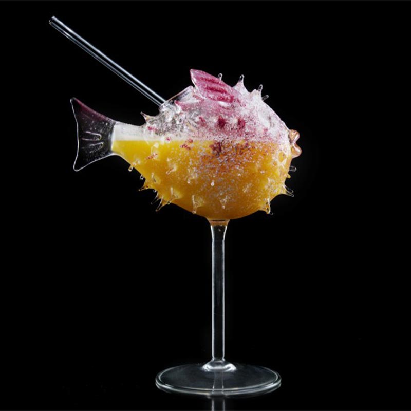 100% Chef Balon Balığı Cam Kupa, 250 ml — 100% Chef — Görsel 3