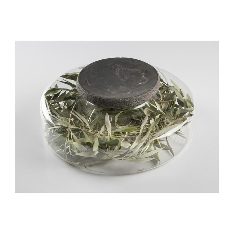 100% Chef Black Moon Advance Mermer Sunum Tabağı, 17cm, Siyah — 100% Chef — Görsel 2