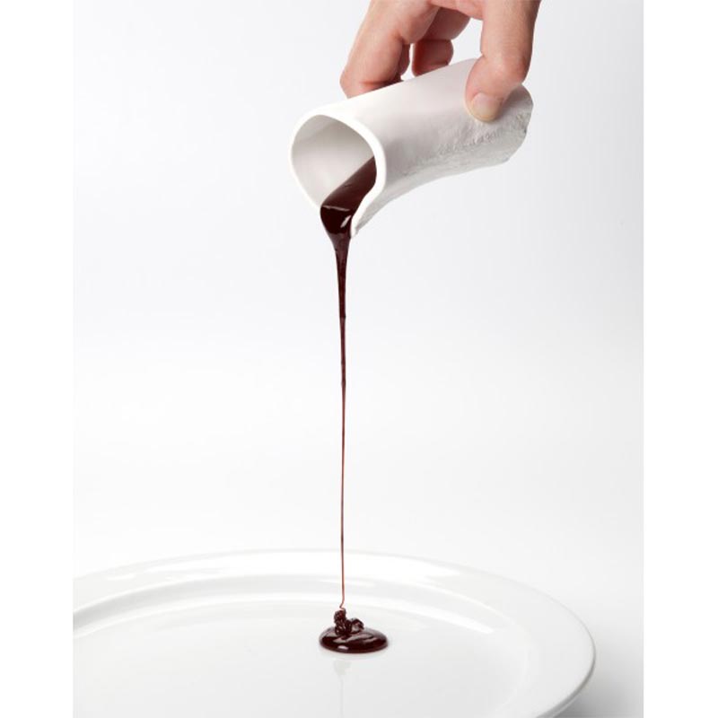 100% Chef Bone Porselen Sos Sunum Kasesi, 5x10 cm — 100% Chef — Görsel 1