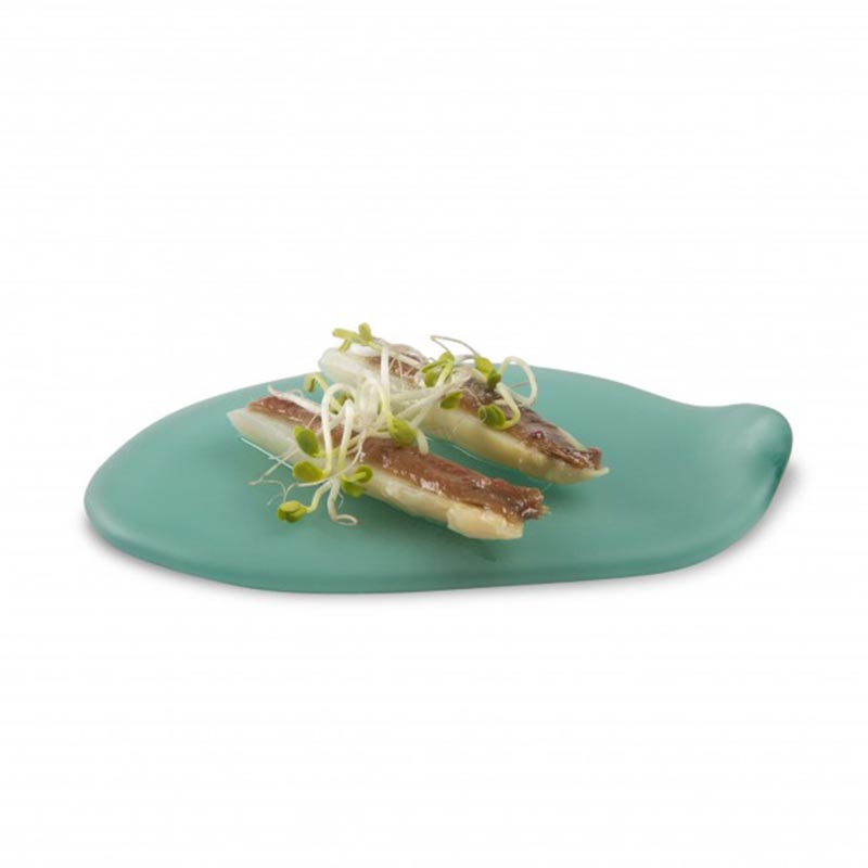 100% Chef Cadaques Cam Tabak, 22 cm, 2 Adet, Yeşil — 100% Chef — Görsel 3