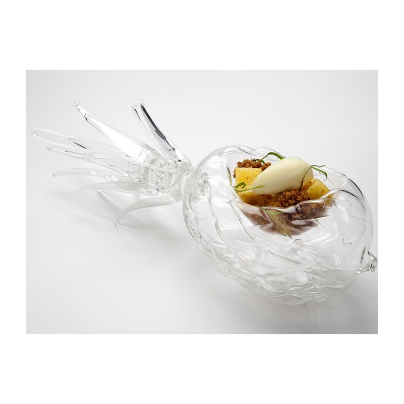 100% Chef Cam Ananas Sunum Kasesi, 31x9 cm, 60 ml — 100% Chef — Görsel 2
