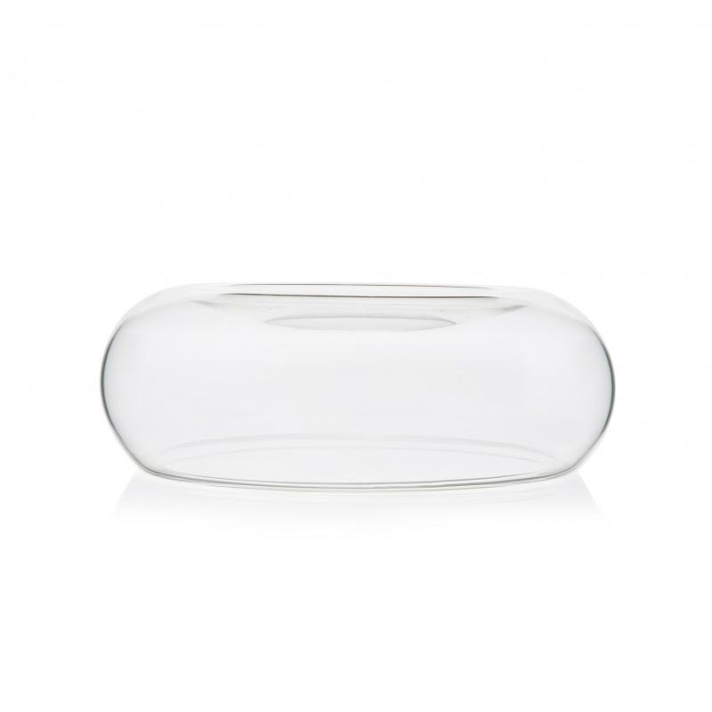 100% Chef Çift Taraflı Cam Sunum Tabağı, 22x9 cm — 100% Chef — Görsel 2