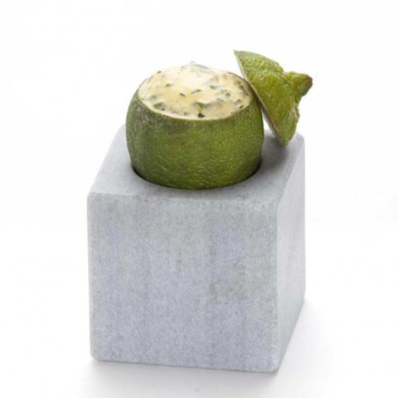 100% Chef Cube Mermer Sunum Tabağı, 6x6 cm — 100% Chef — Görsel 2