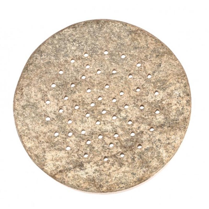 100% Chef Galaxy Advance Mermer Sunum Tabağı, Delikli, 17cm — 100% Chef