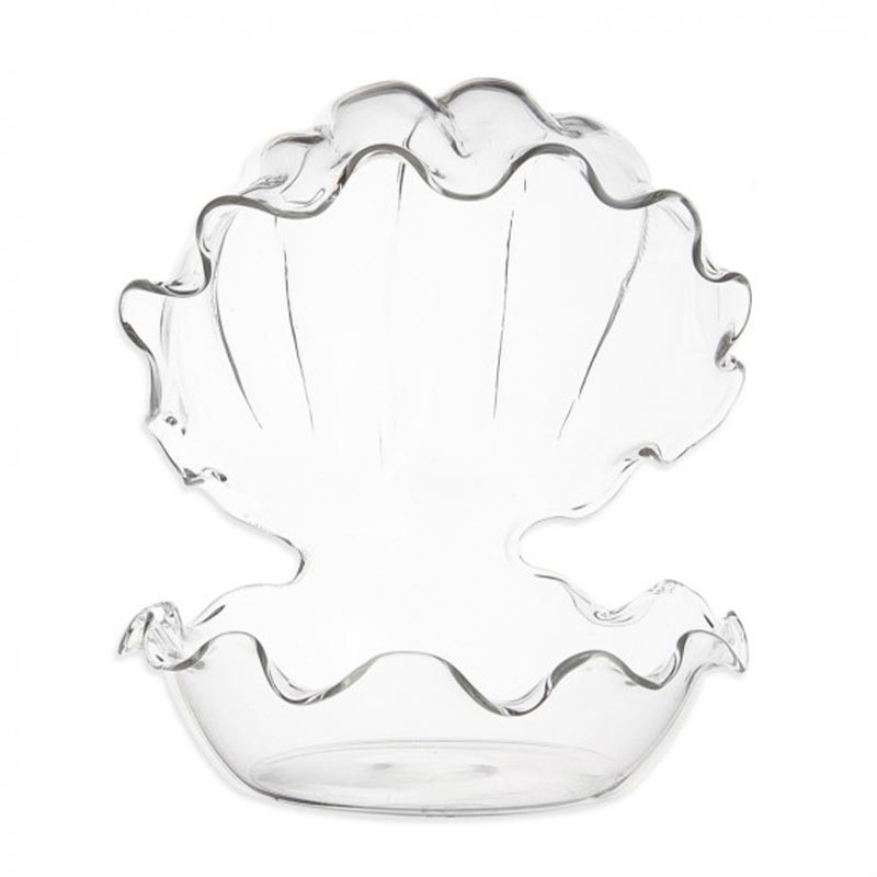 100% Chef İstiridye Cam Sunum Kasesi, 12x13 cm — 100% Chef