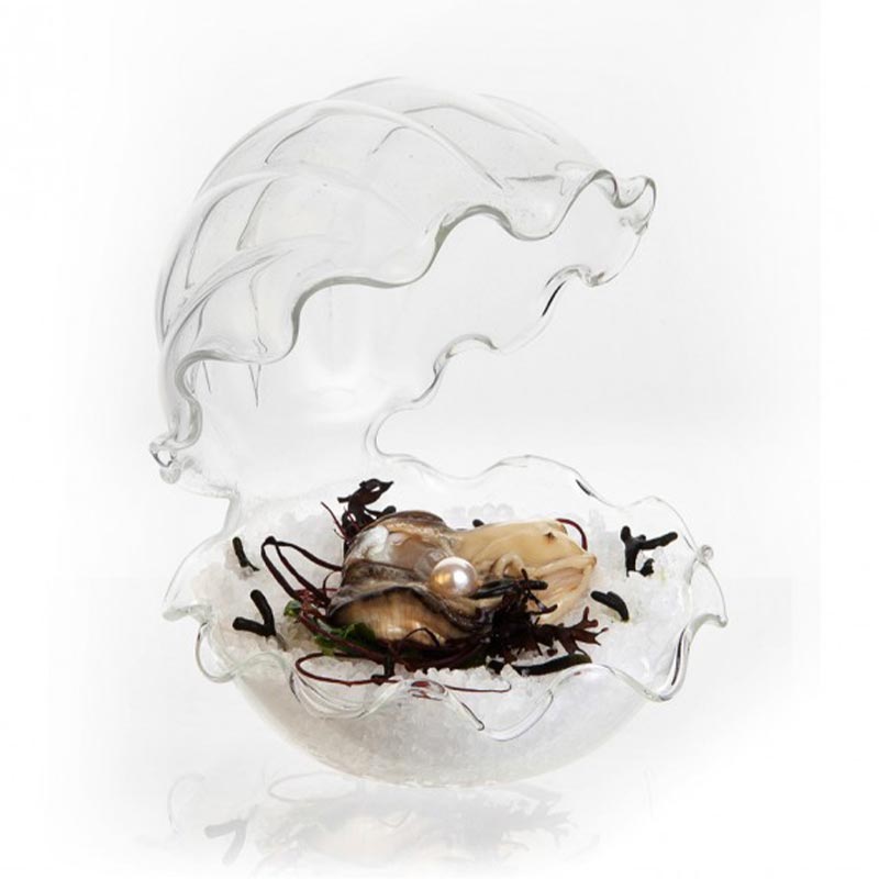 100% Chef İstiridye Cam Sunum Kasesi, 12x13 cm — 100% Chef — Görsel 3