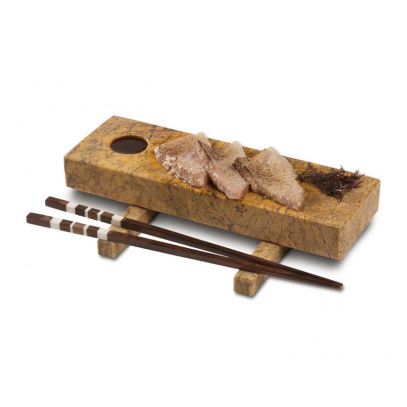 100% Chef Marble Sushi Sunum Tabağı, 28x4 cm — 100% Chef