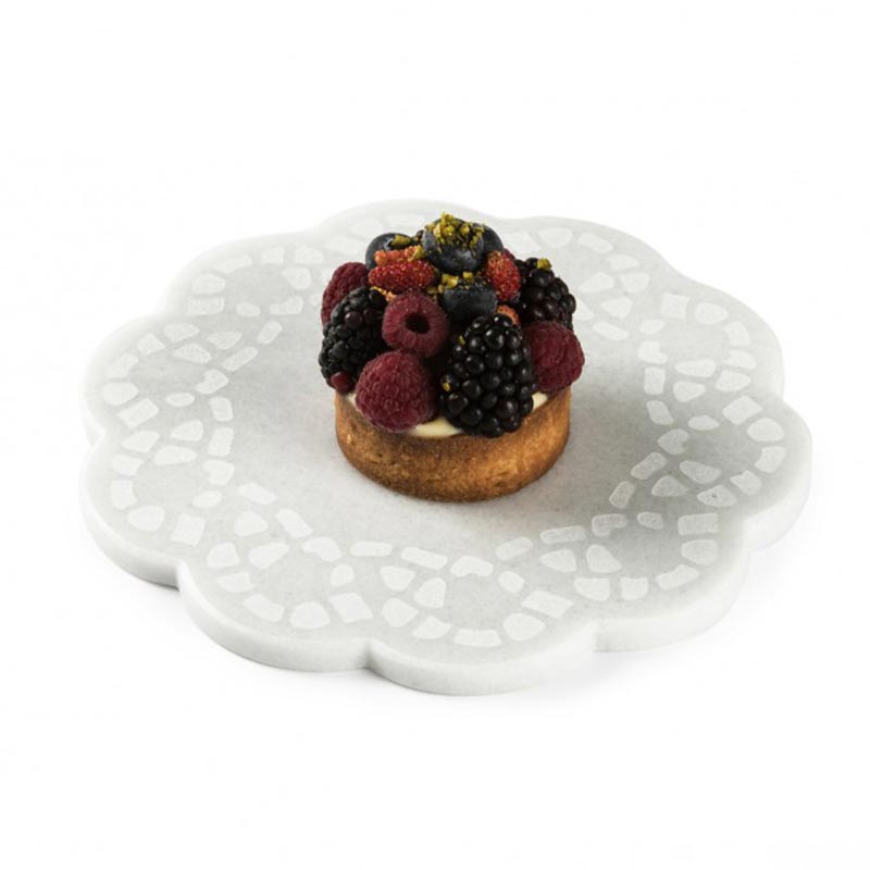100% Chef Mermer Gravürlü Sunum Tabağı, 20 cm — 100% Chef — Görsel 2