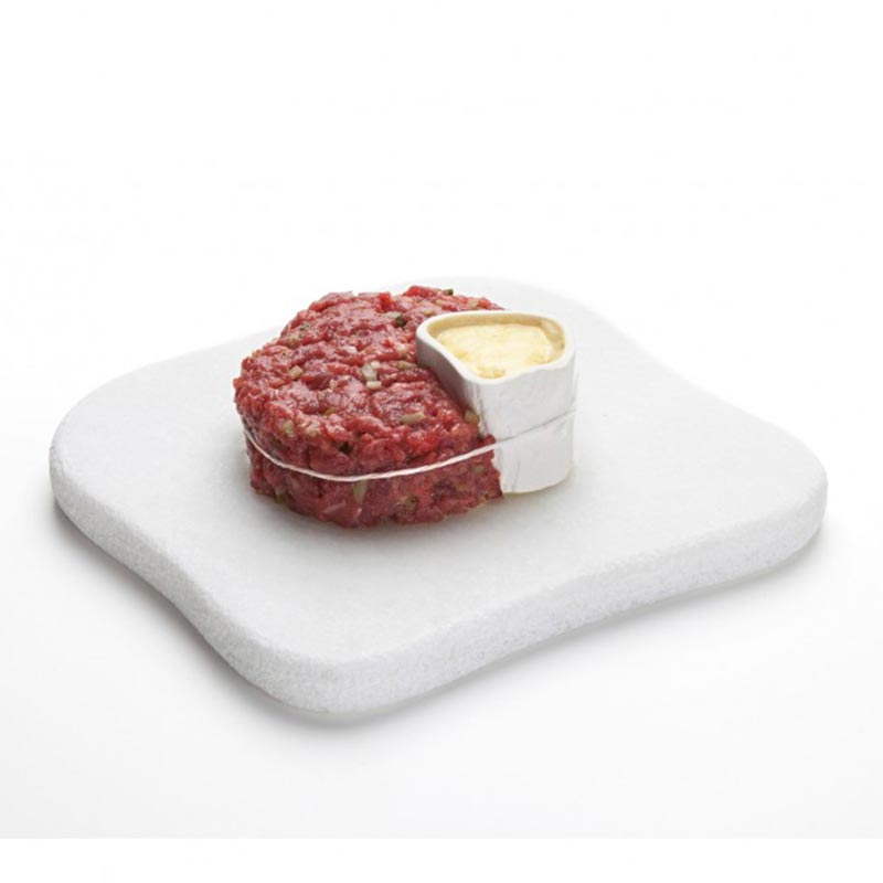 100% Chef Moon Mermer Sunum Tabağı, 16x16 cm — 100% Chef — Görsel 2