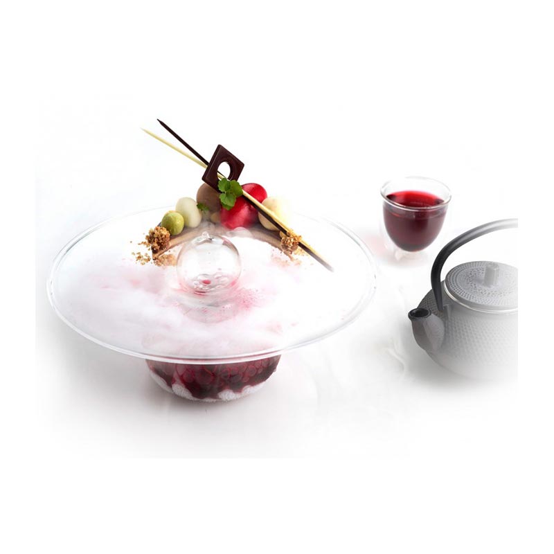 100% Chef Ovni Cam Sunum Tabağı, 500 ml, 28x15 cm — 100% Chef