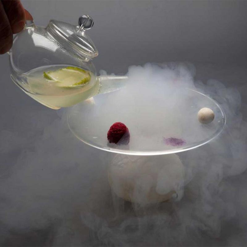 100% Chef Ovni Tapa Cam Sunum Tabağı, 90 ml, 8x10 cm, 2 Adet — 100% Chef — Görsel 3