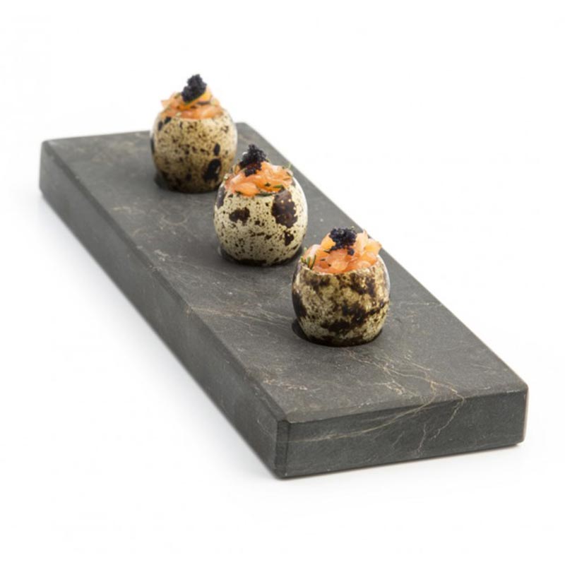 100% Chef Petifour Mermer Sunum Tabağı, 20x7 cm — 100% Chef — Görsel 2