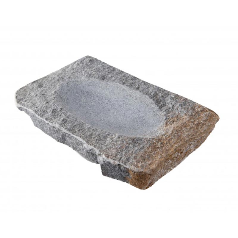 100% Chef Rustik Mermer Derin Sunum Tabağı, 19x12 cm — 100% Chef