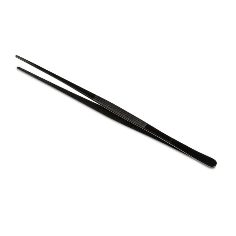 100% Chef Titanyum Dekor Şef Cımbızı, 30 cm, Siyah — 100% Chef