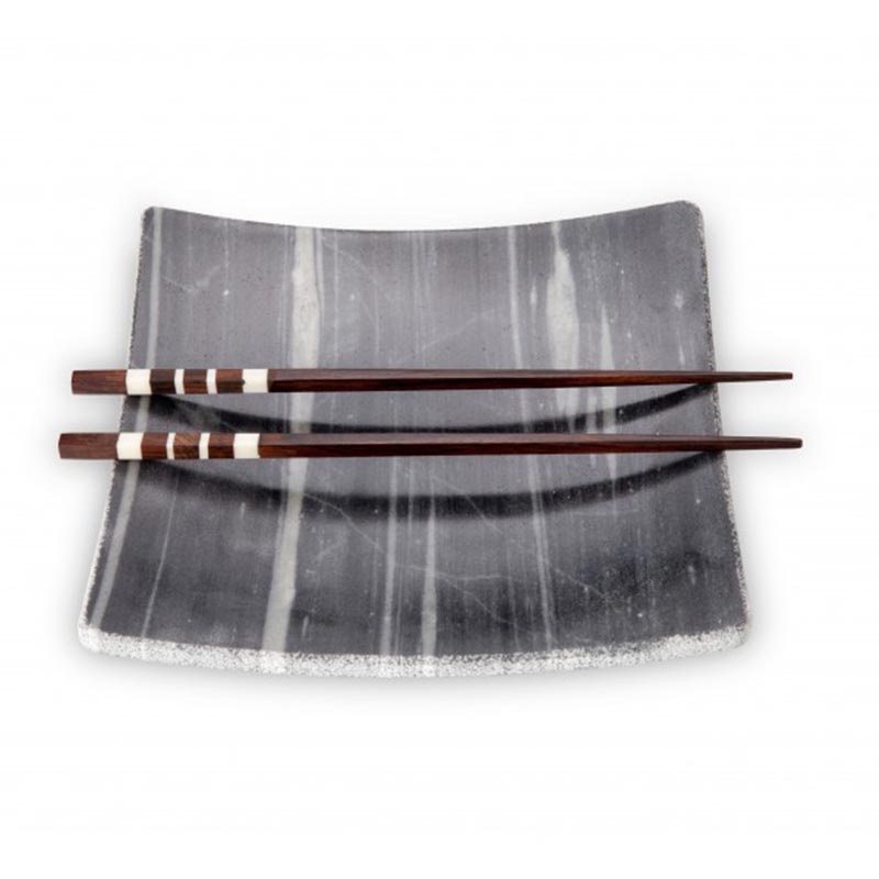 100% Chef Tokio Mermer Sunum Tabağı, 21x21 cm — 100% Chef — Görsel 1