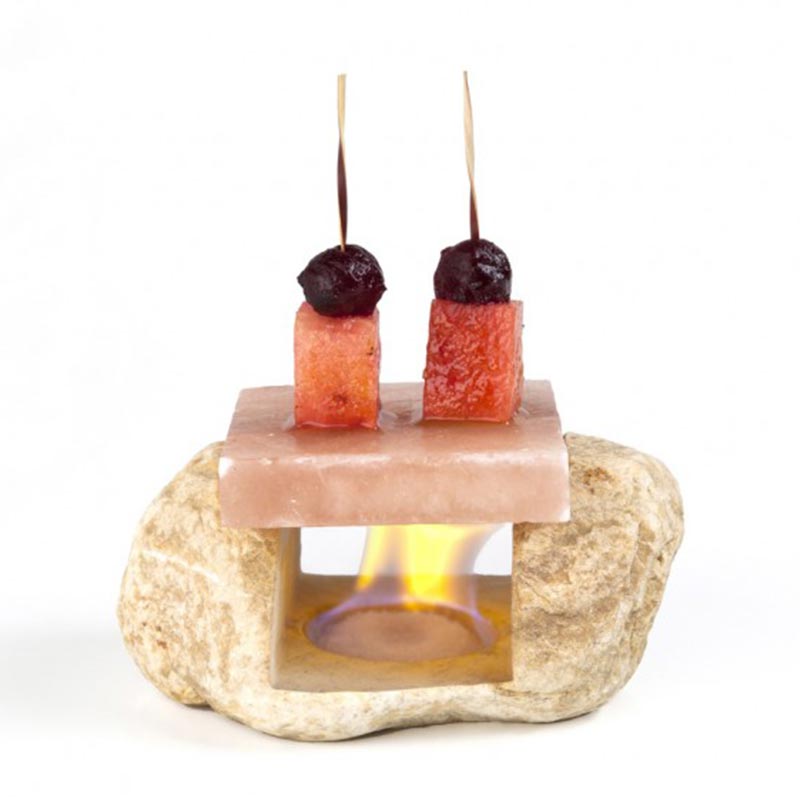 100% Chef Tuz Blok Sunum Tabağı, 14x10 cm — 100% Chef — Görsel 2