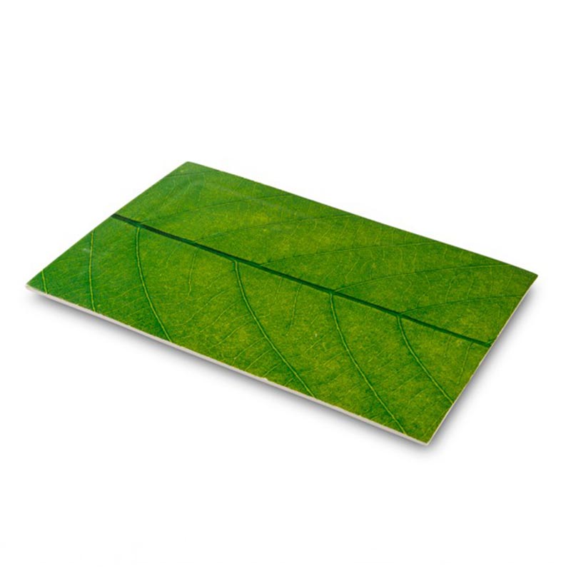 100% Chef Yaprak Baskılı Porselen Sunum Tabağı, 30x21 cm — 100% Chef — Görsel 1