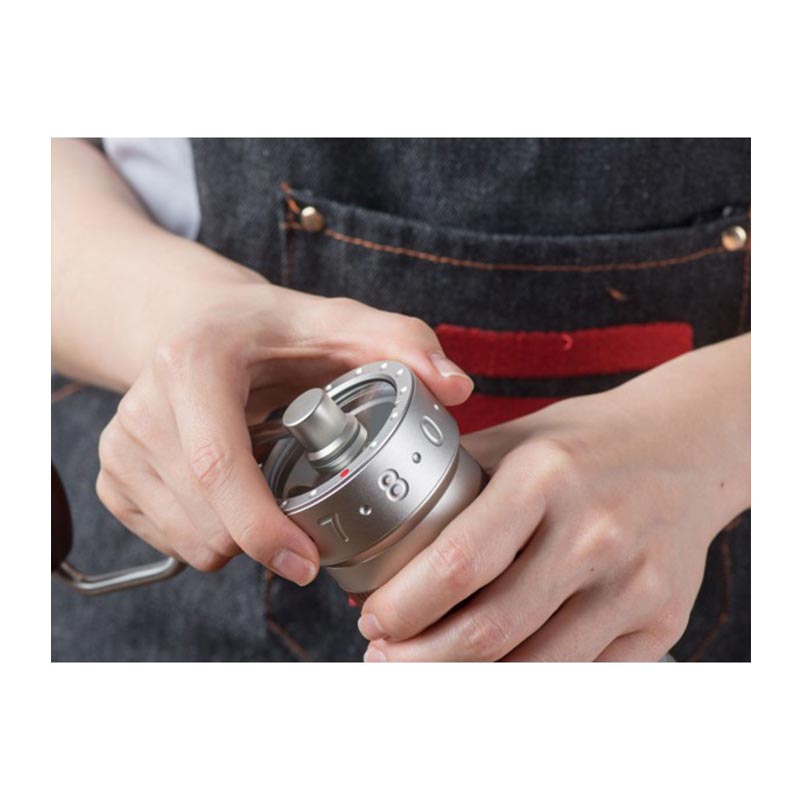 1Zpresso K-Plus Kahve Değirmeni, Gri — 1Zpresso — Görsel 6