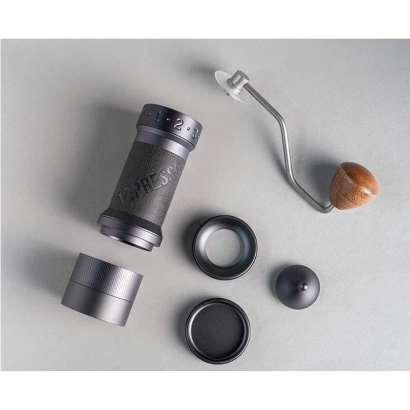 1Zpresso K-Plus Kahve Değirmeni, Koyu Gri — 1Zpresso — Görsel 6