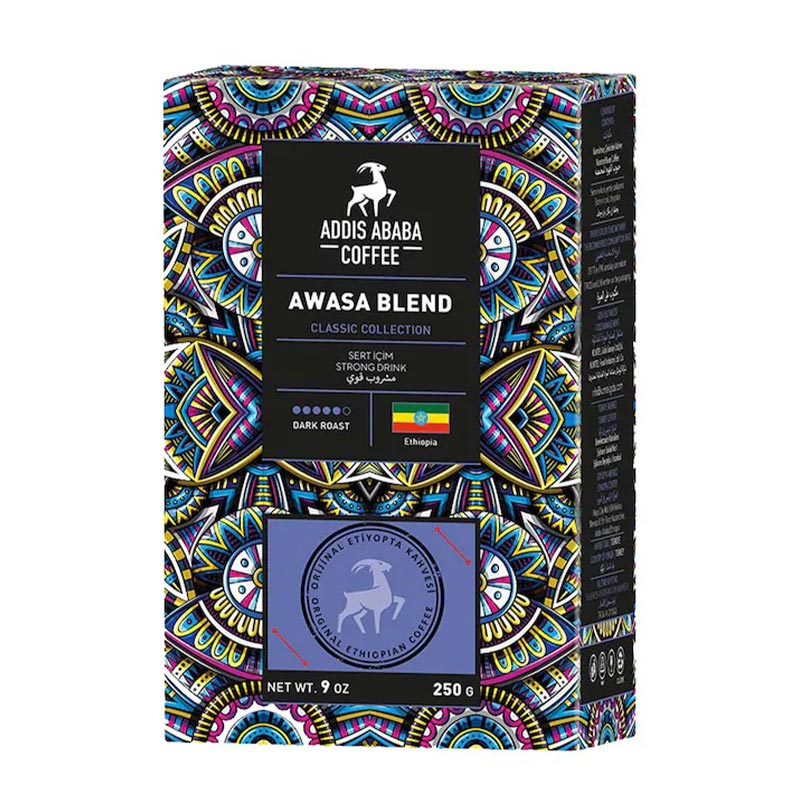 Addis Ababa Awasa Blend Öğütülmüş Kahve, 250 gr — Addis Ababa Coffee