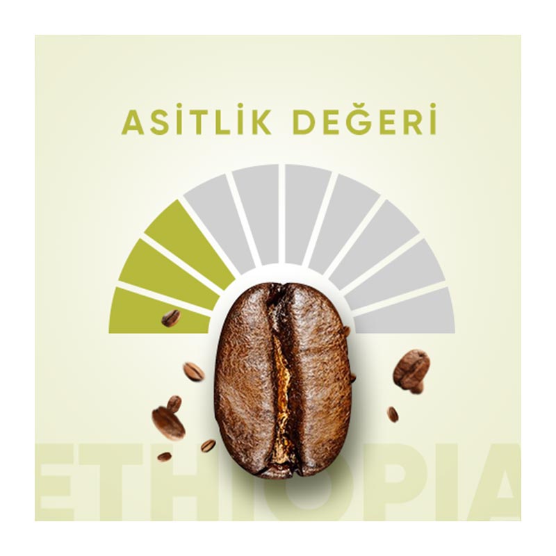 Addis Ababa Etiyopya Single Orijin Öğütülmüş Kahve, 250 gr — Addis Ababa Coffee — Görsel 3