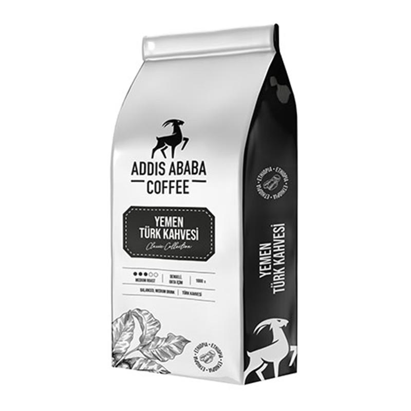 Addis Ababa Yemen Türk Kahvesi, 1000 gr — Addis Ababa Coffee