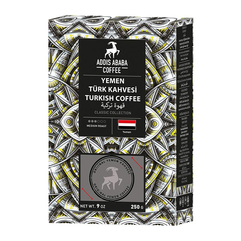 Addis Ababa Yemen Türk Kahvesi, 250 gr — Addis Ababa Coffee