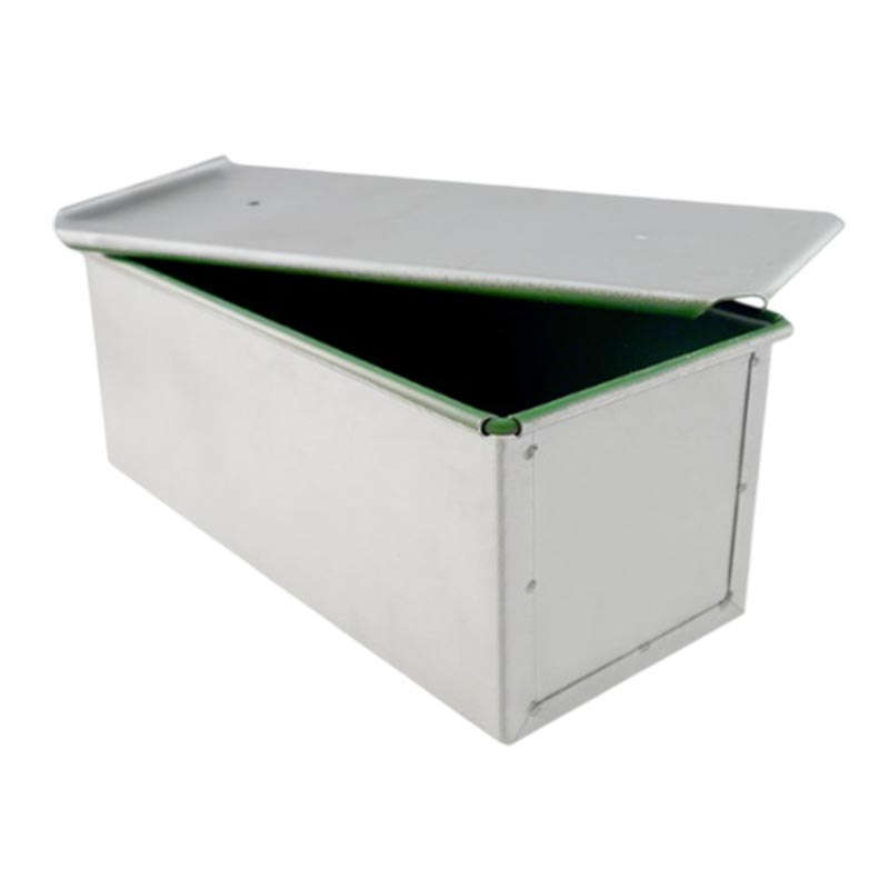 Almetal Desenli Pres Baskı Kaplamalı Market Tost Ekmeği Tavası, 9x9x28 cm — Almetal — Görsel 2