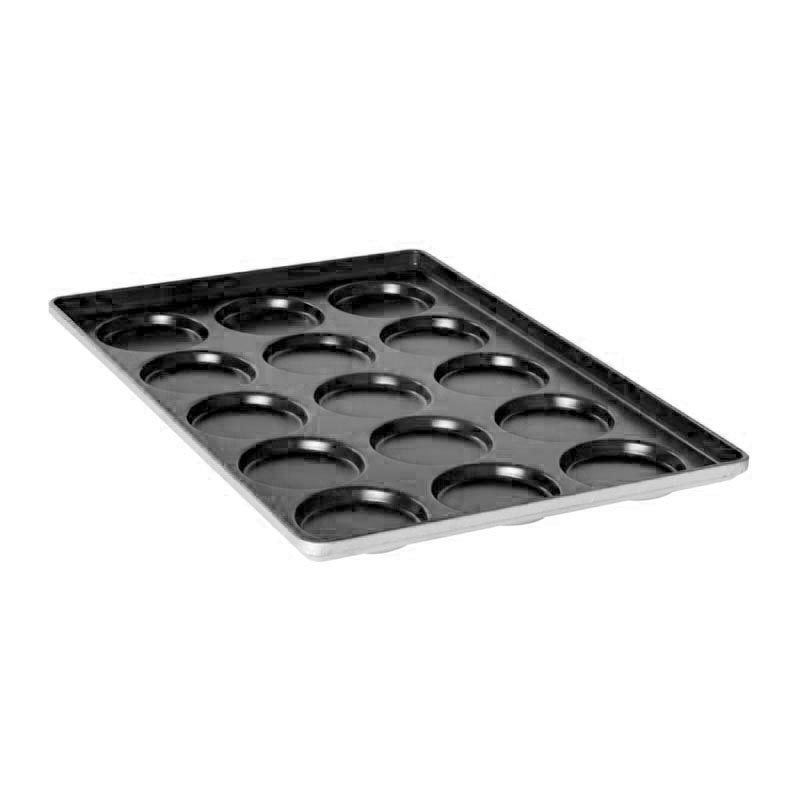 Almetal Kaplamalı Alüminyum Hamburger Ekmeği Tavası, 15 Gözlü, 115 mm — Almetal — Görsel 2