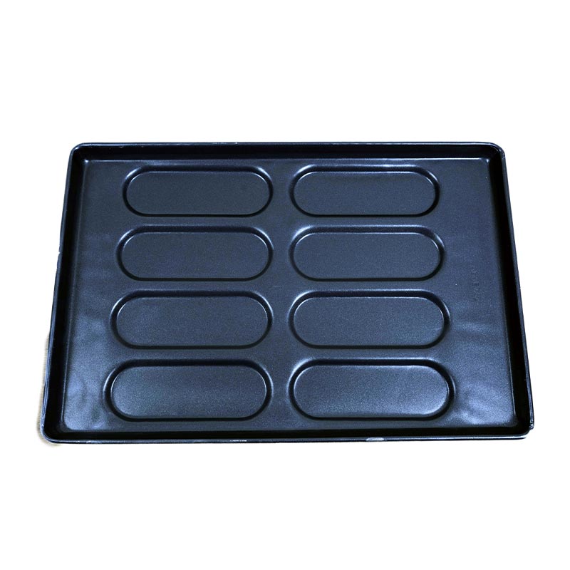 Almetal Kaplamalı Alüminyum Sandviç Ekmeği Tavası, 10 Gözlü, 53x65 cm — Almetal