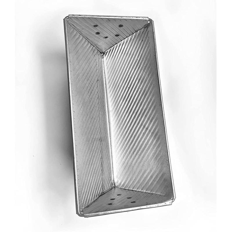 Almetal Üçgen Ekmeği Tost Tavası, 12x12x25 cm — Almetal