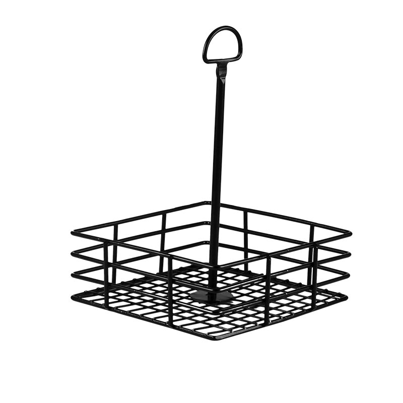 Altınbaşak Çelik Kare Sosluk Standı, 15x26 cm — Altınbaşak