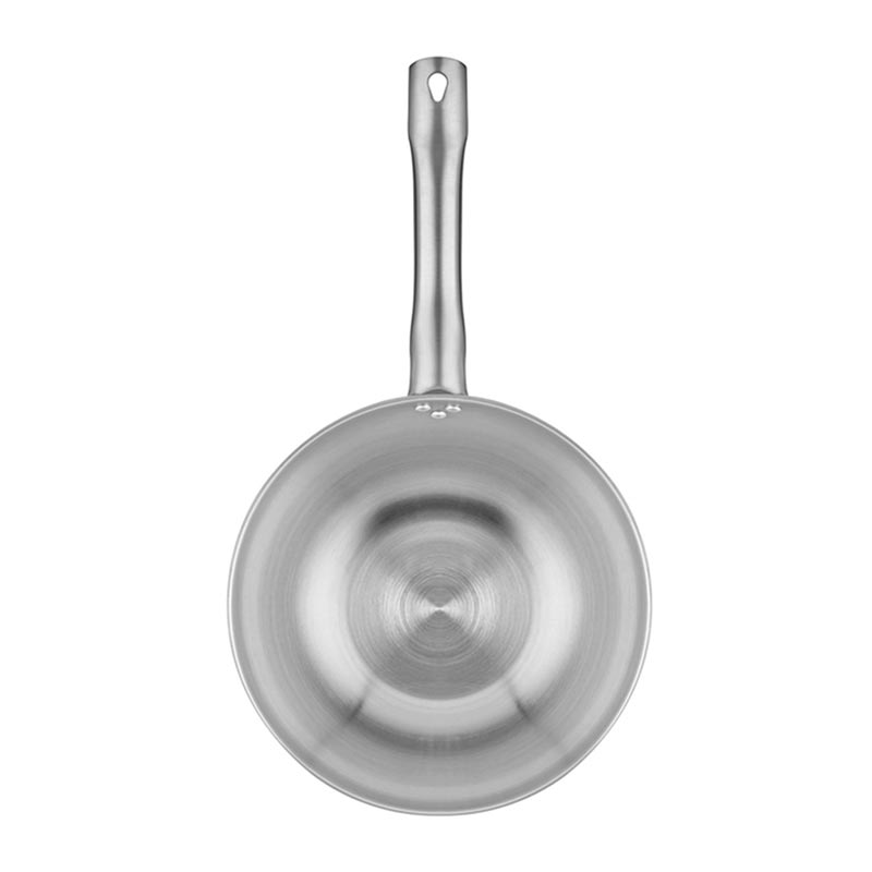 Altınbaşak İndüksiyon Çelik Wok Tava, 28 cm, Gümüş Saplı — Altınbaşak — Görsel 3
