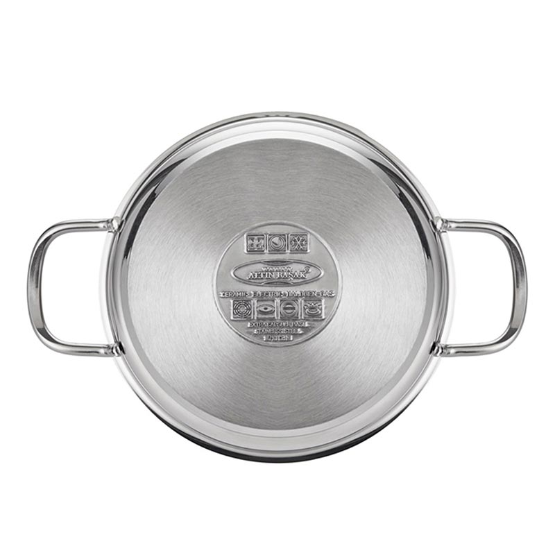Altınbaşak İndüksiyon Çelik Yumurta Sahanı, 16 cm — Altınbaşak — Görsel 3