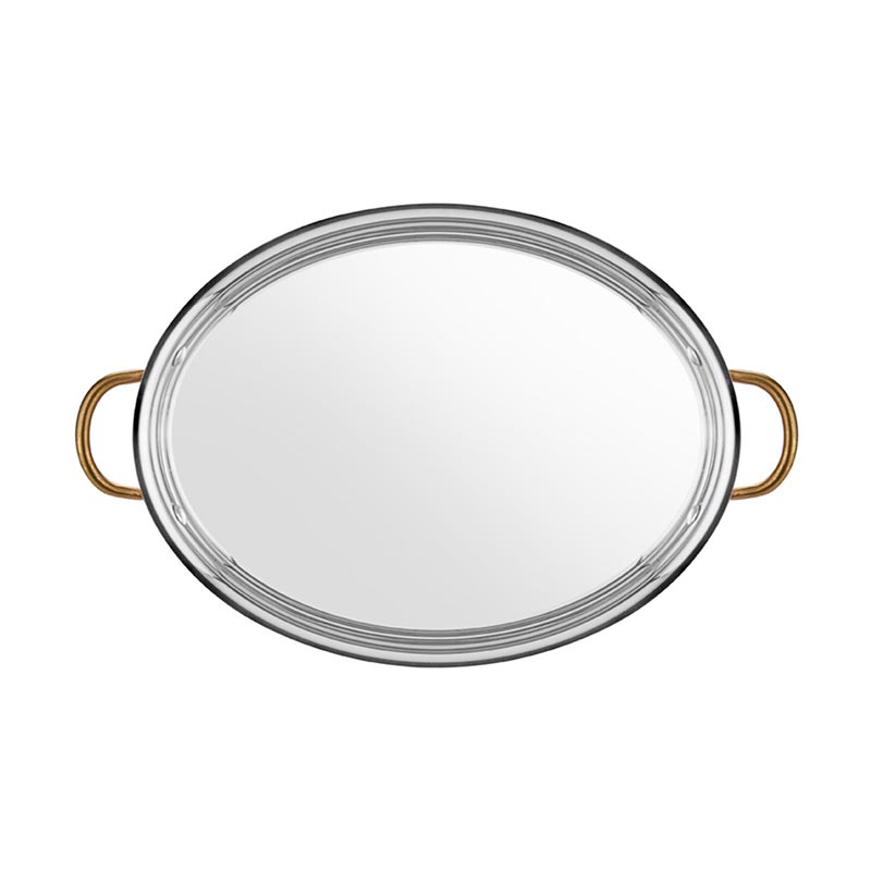 Altınbaşak Multi Metal Bakır Oval Sığ Omlet Tavası, 28x21 cm — Altınbaşak — Görsel 2