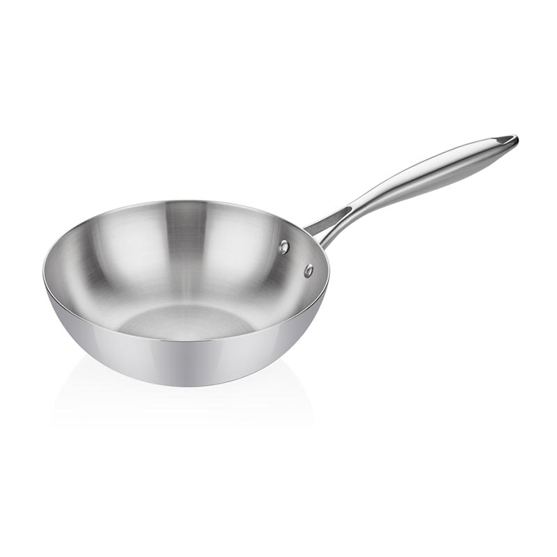 Altınbaşak Multi Metal Elite İndüksiyon Çelik Wok Tava, 28 cm — Altınbaşak