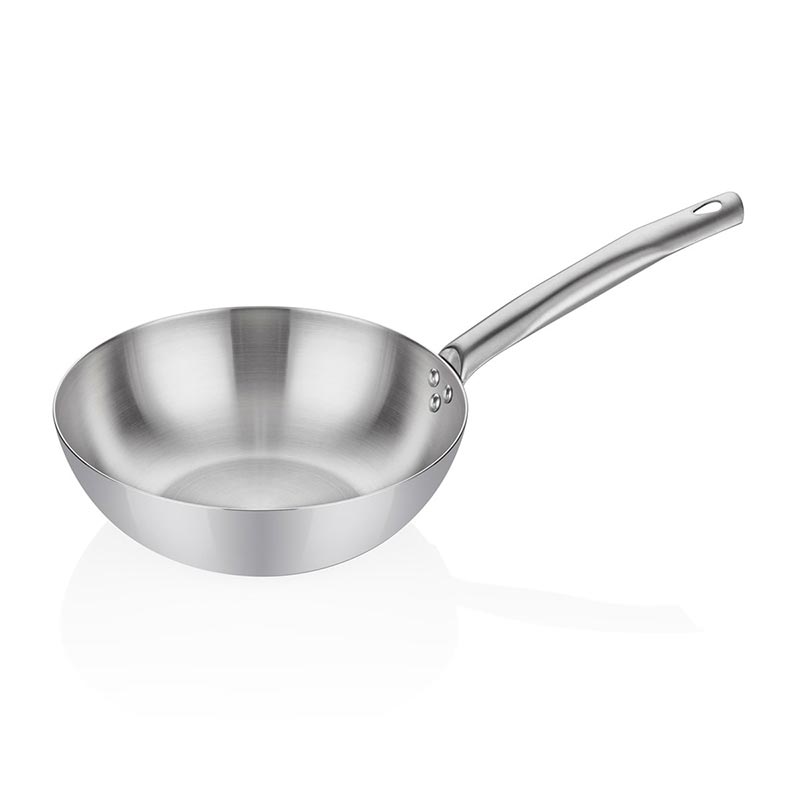 Altınbaşak Multi Metal İndüksiyon Çelik Wok Tava, 26 cm — Altınbaşak
