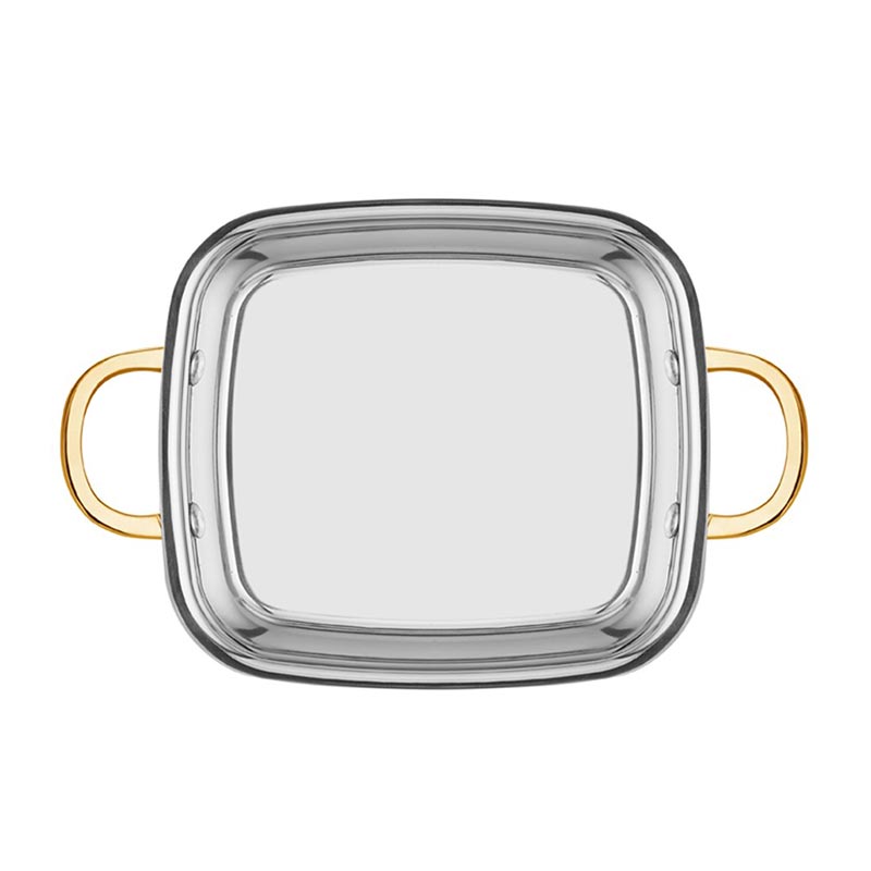 Altınbaşak Multi Metal Kare Sahan, 12x12 cm, Bakır — Altınbaşak — Görsel 2