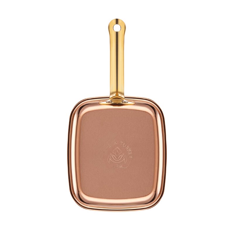 Altınbaşak Multi Metal Kare Tava, 14x16 cm, Bakır — Altınbaşak — Görsel 4