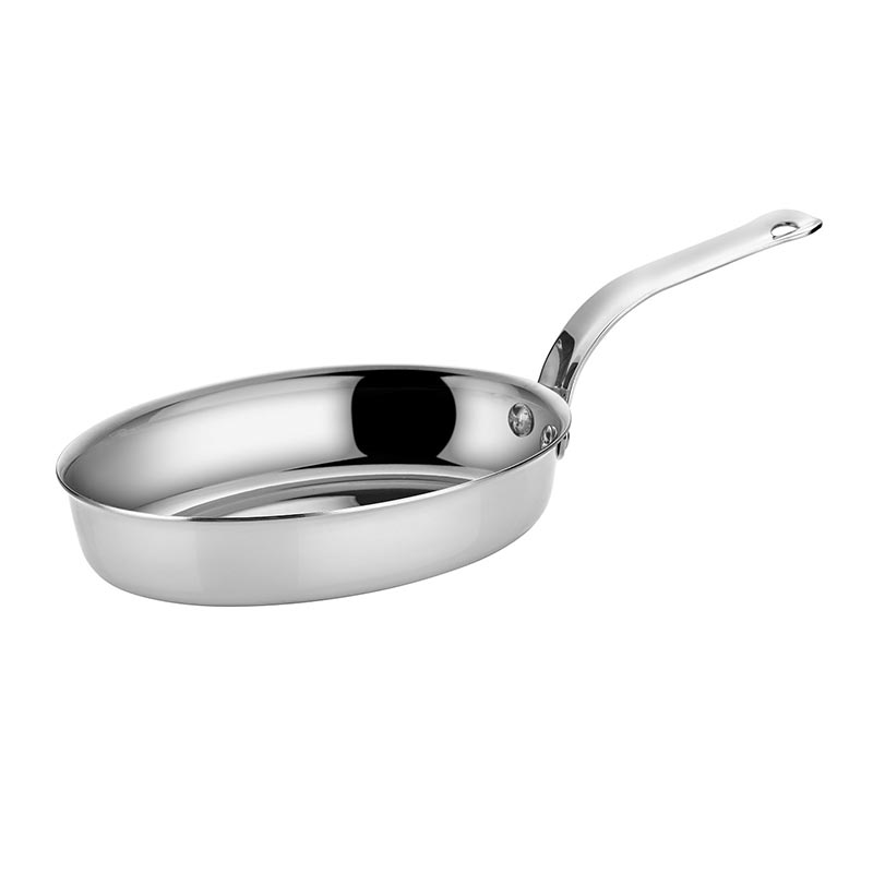 Altınbaşak Multi Metal Oval Mini Çelik Tava, 11x17 cm — Altınbaşak