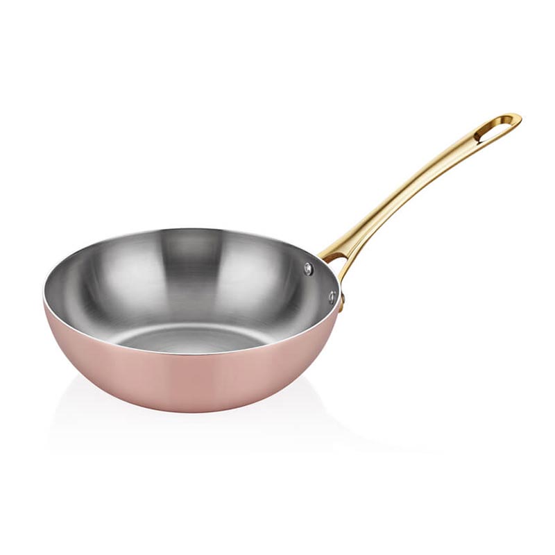 Altınbaşak Multi Metal Wok Tava, 26 cm, Bakır — Altınbaşak