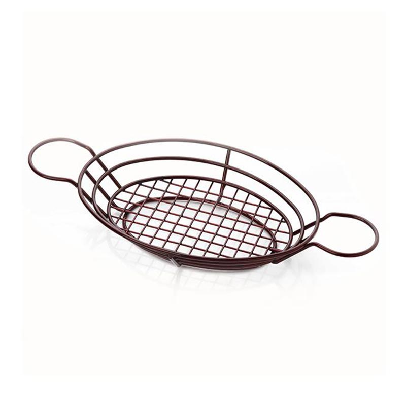 Altınbaşak Oval Sunum Sepeti, 25x18x6 cm — Altınbaşak